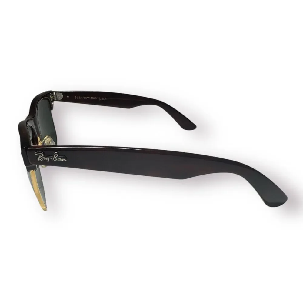 Ray-Ban B&L Wayfarer Max Sunglasses Tortoise‎ Frames Vintage USA Rare